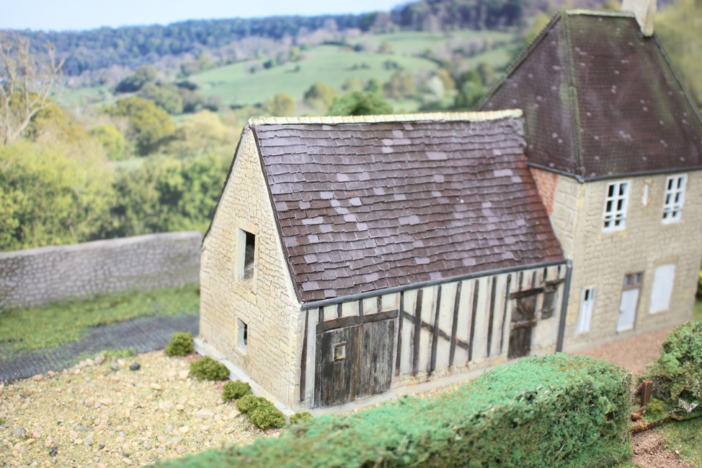 thumbnail image 2 of Pre-Painted WW2 Normandy Large Tin Shed Terrain | Bolt Action | Warlord Games 2023 2 of 2